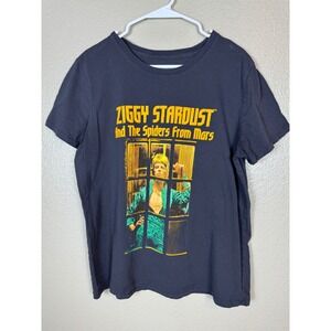 David Bowie Ziggy Stardust Spiders From Mars Graphic T-Shirt XXL